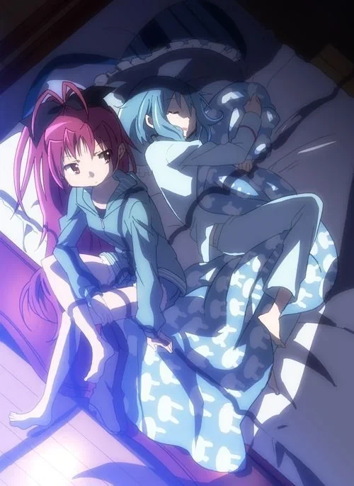 Kyoko sleeps over